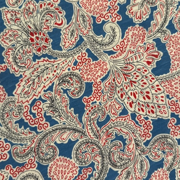 LOFT Women’s Vintage Soft Short-Sleeve Tee Shirt - Paisley - Size S - Picture 7 of 16